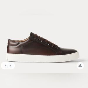 Ralph Lauren Purple Label Severn Calfskin Sneaker NEW $895